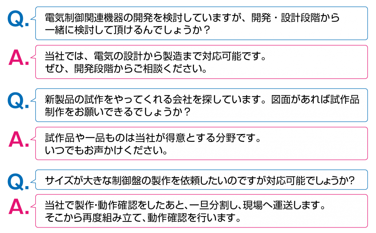 一問一答!!日光金属工業Q&A